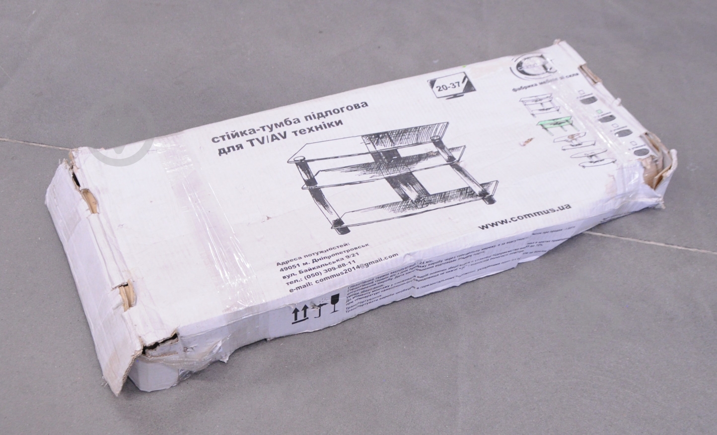 УЦЕНКА! Подставка для ТВ Commus Альфа mini BL черный (УЦ №151) - фото 2 УЦЕНКА! Подставка для ТВ Commus Альфа mini BL черный (УЦ №151) - фото 2