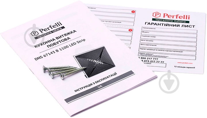 Витяжка Perfelli DNS 67143 B 1100 BL LED Strip - фото 7