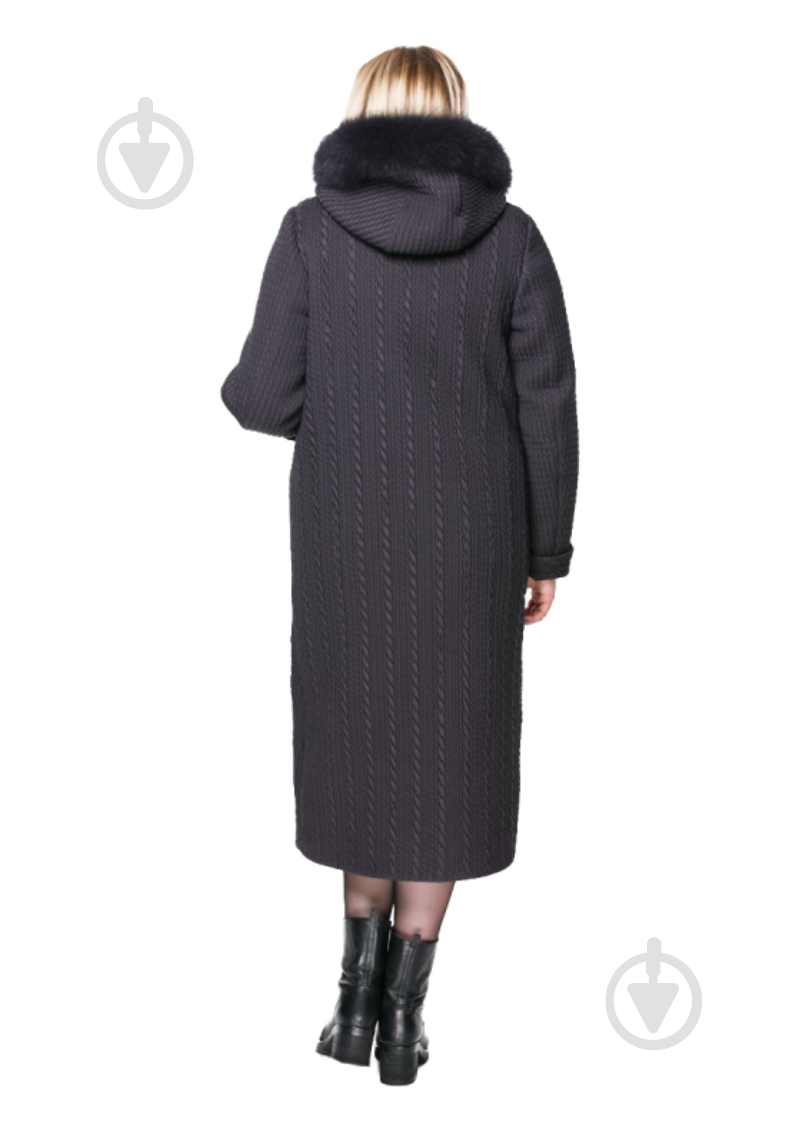Куртка женское зимнее Adonis АННА Z18-286/C#4 р.2XL графитовое - фото 2 Куртка женское зимнее Adonis АННА Z18-286/C#4 р.2XL графитовое - фото 2