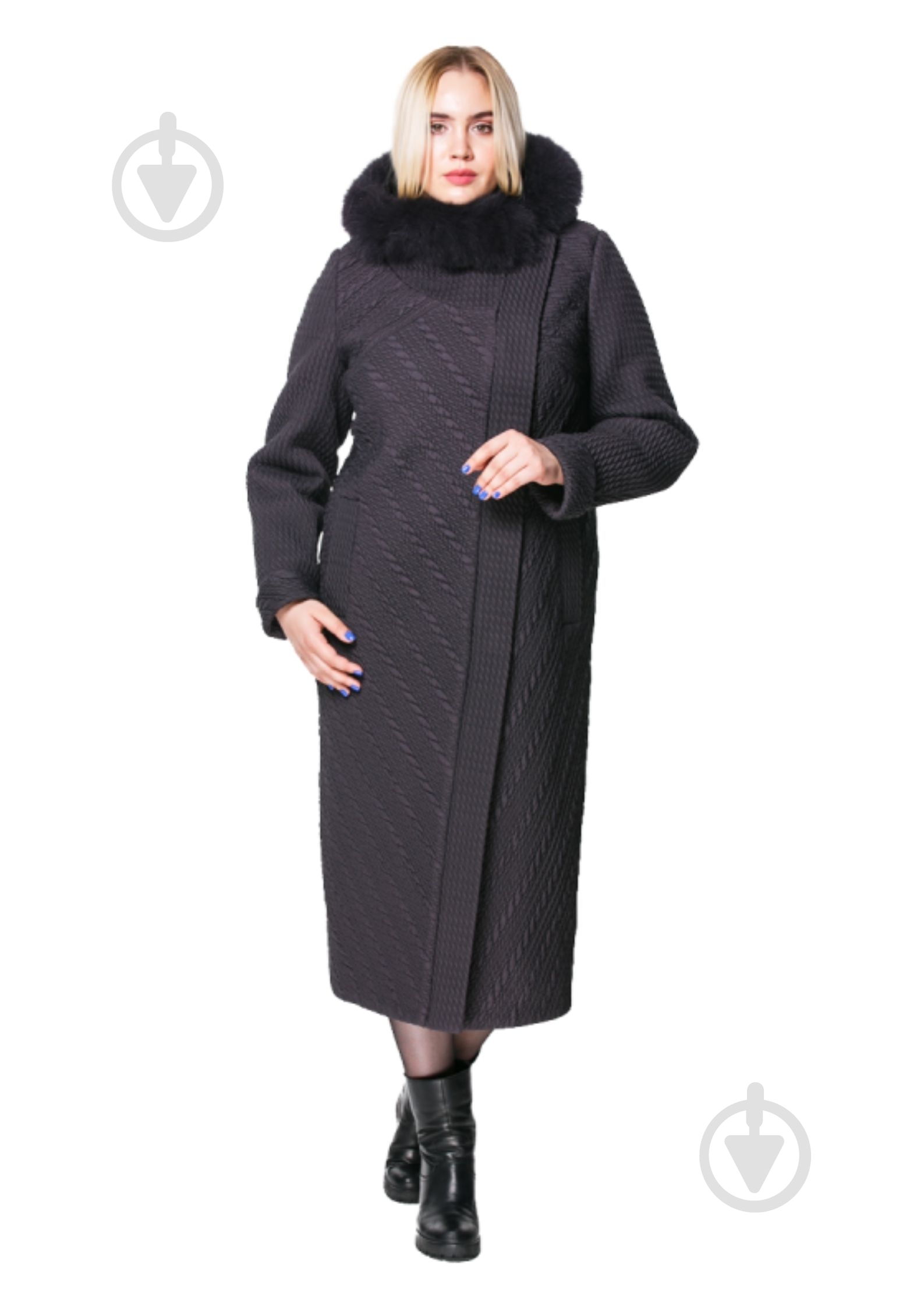 Куртка женское зимнее Adonis АННА Z18-286/C#4 р.2XL графитовое - фото 1 Куртка женское зимнее Adonis АННА Z18-286/C#4 р.2XL графитовое - фото 1