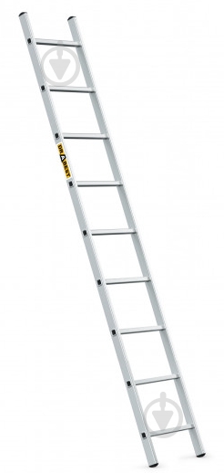 Лестница приставная Drabest BASIC 9 ступеней 150 кг (D9-BASIC) - фото 1