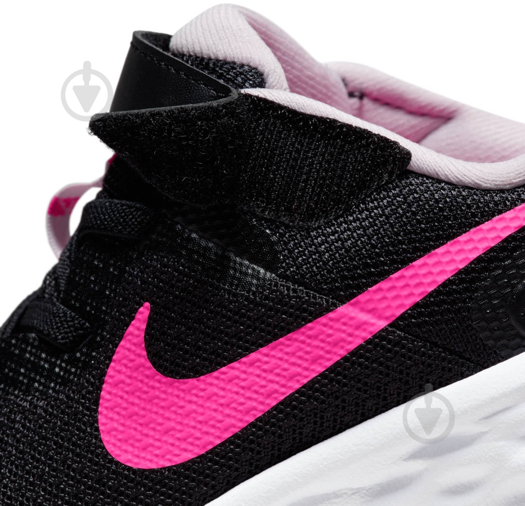 Кроссовки демисезонные Nike REVOLUTION 6 DD1095-007 р.29,5 черные - фото 7