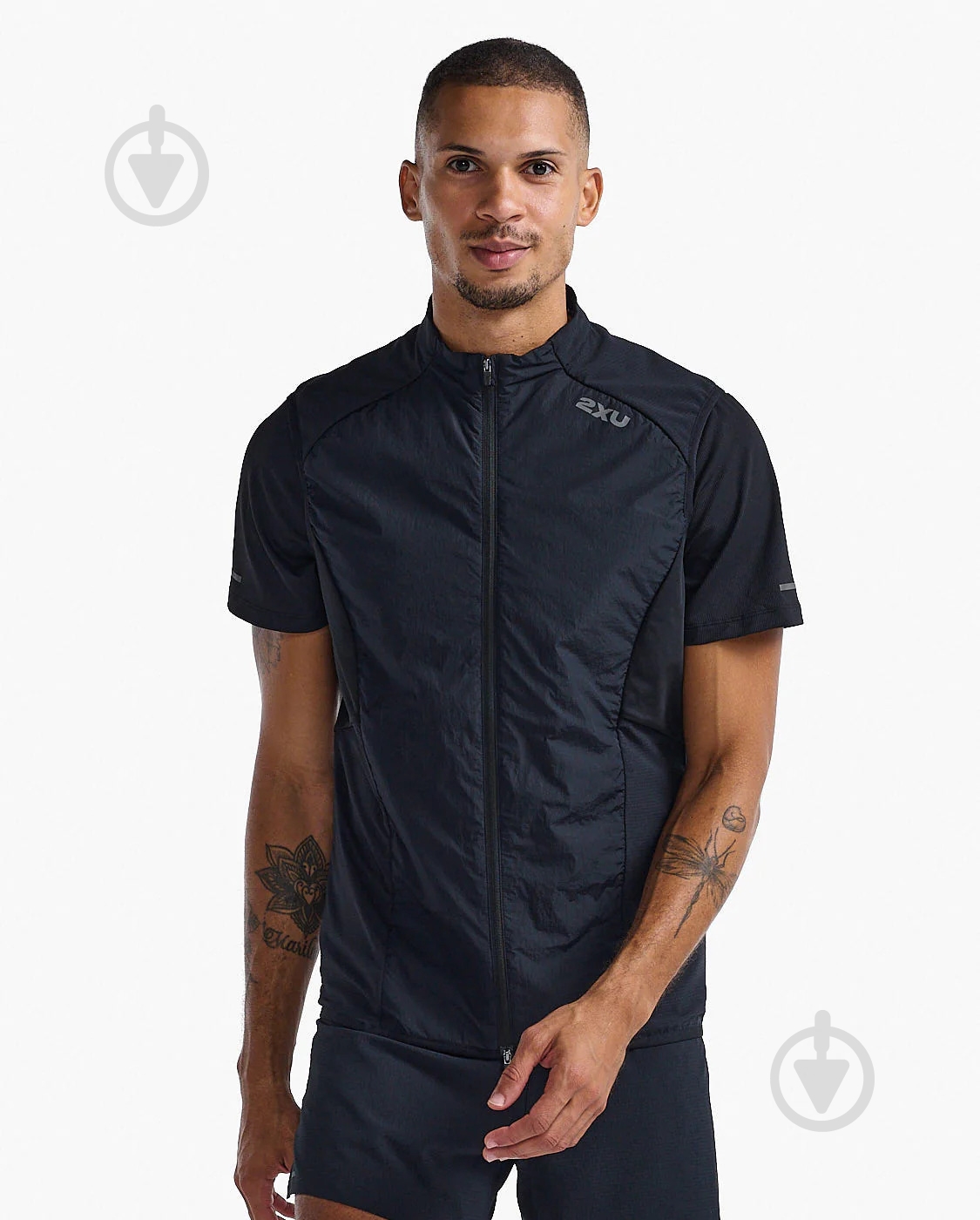 Жилет 2XU Light Speed Hybrid Vest MR6959a_BLK/BRF р.S чорний - фото 1