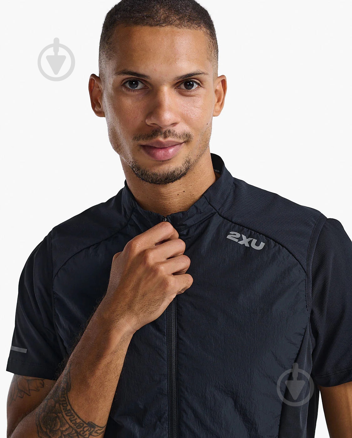 Жилет 2XU Light Speed Hybrid Vest MR6959a_BLK/BRF р.S чорний - фото 4