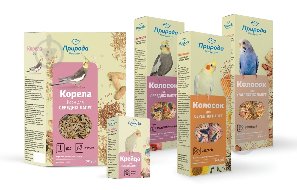 Набор Природа для средних попугаев PR001155 - фото 1 Набор Природа для средних попугаев PR001155 - фото 1