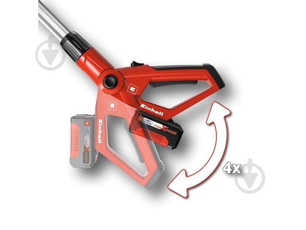 Телескопічний кущоріз Einhell X-Change GE-LC 18 Li T-Solo 3410810 - фото 11