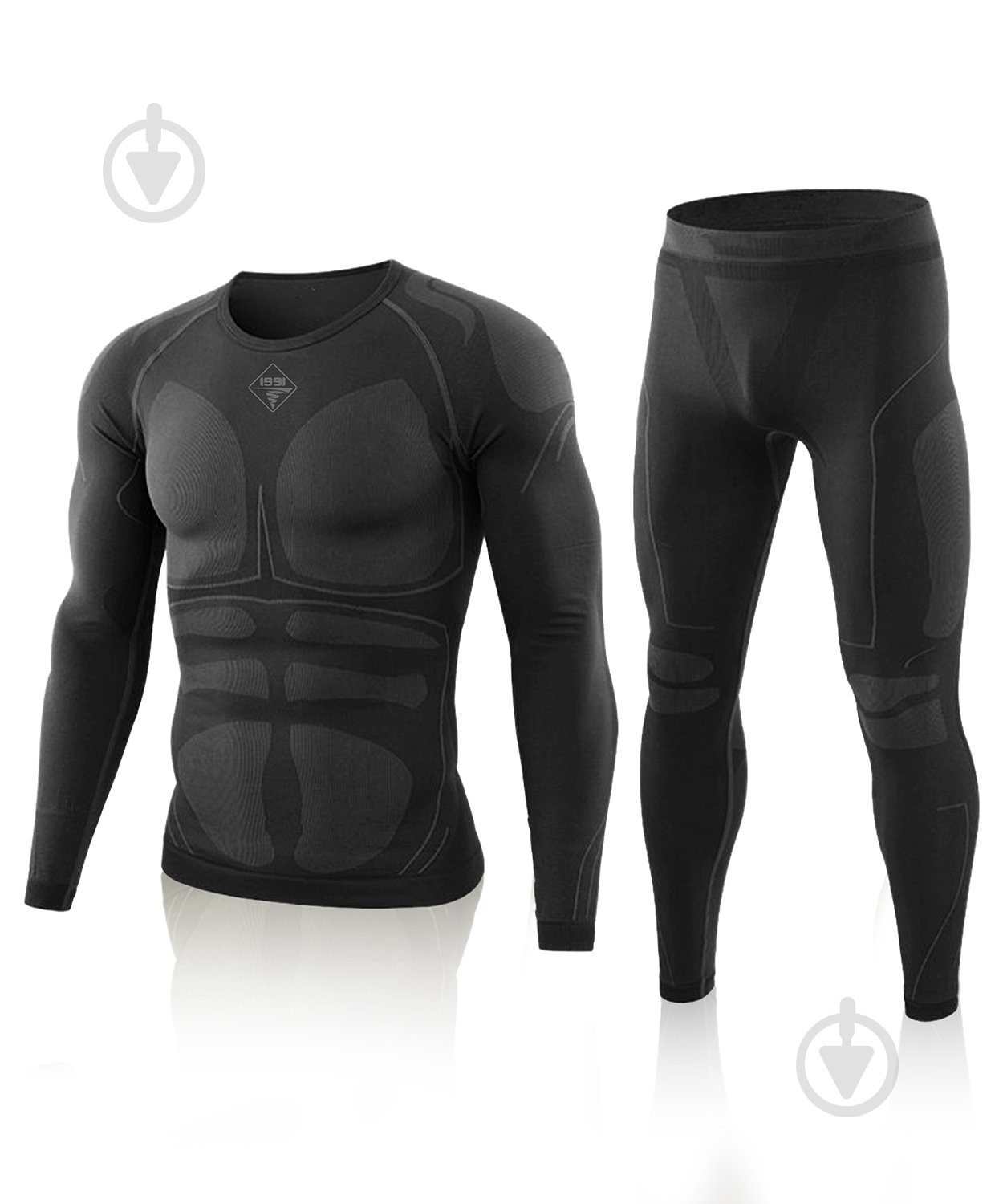 Термобелье 1991 ТМ бесшовная, комплект, 34123-JA-09-3-B-3XL р.3XL black - фото 1 Термобелье 1991 ТМ бесшовная, комплект, 34123-JA-09-3-B-3XL р.3XL black - фото 1