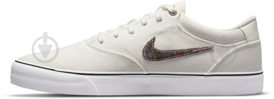 Кроссовки женские демисезонные Nike SB CHRON 2 CNVS PRM DM3513-100 р.45 белые - фото 4
