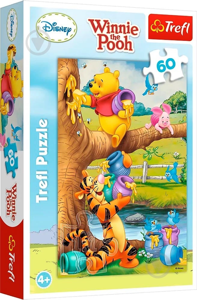 Пазл Trefl 60 - Вкусно/Disney Winnie the Pooh - фото 1