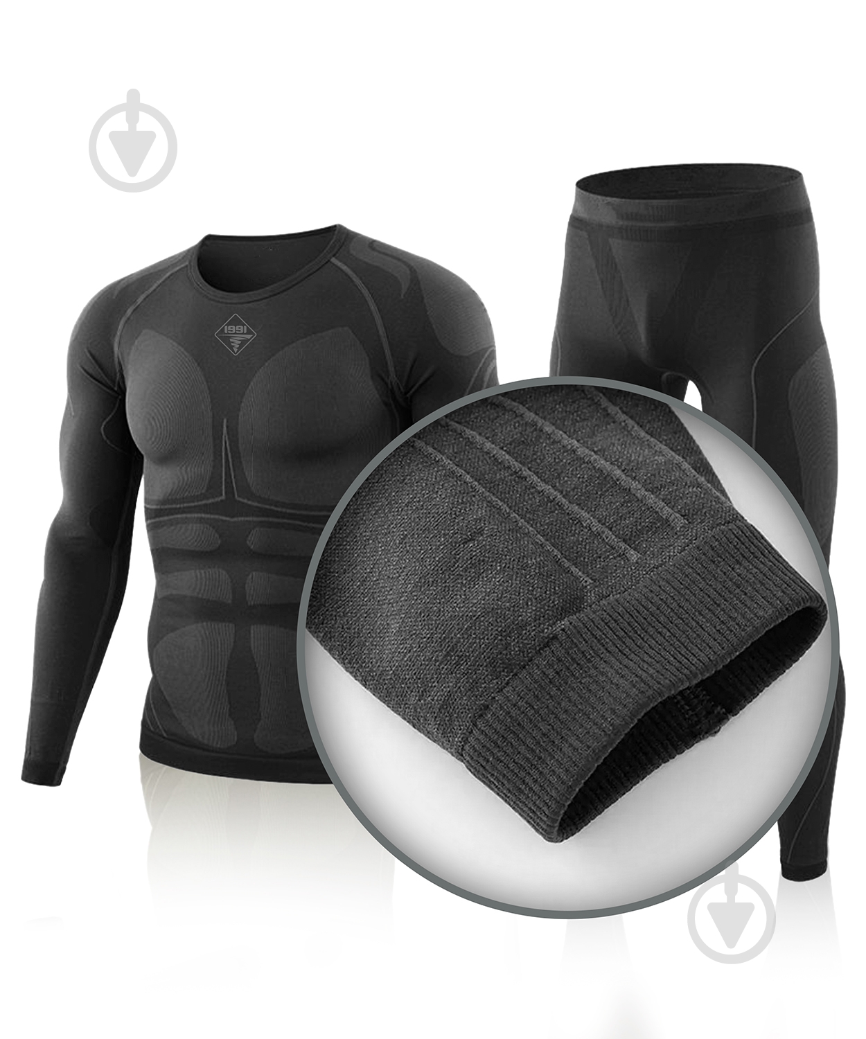 Термобелье 1991 ТМ бесшовная, комплект, 34123-JA-09-3-B-2XL р.2XL black - фото 4 Термобелье 1991 ТМ бесшовная, комплект, 34123-JA-09-3-B-2XL р.2XL black - фото 4