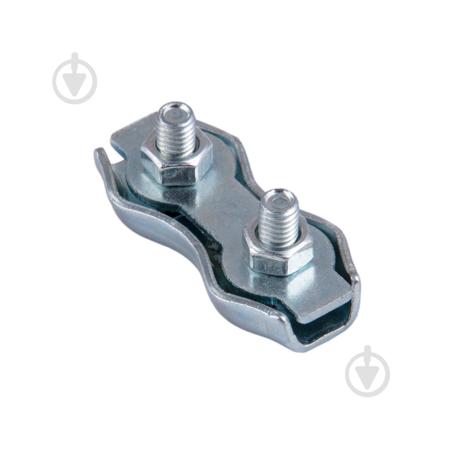 Зажим для троса двойной 42050 цинк белый snapt 4 мм сталь 5 шт. - фото 1 Зажим для троса двойной 42050 цинк белый snapt 4 мм сталь 5 шт. - фото 1