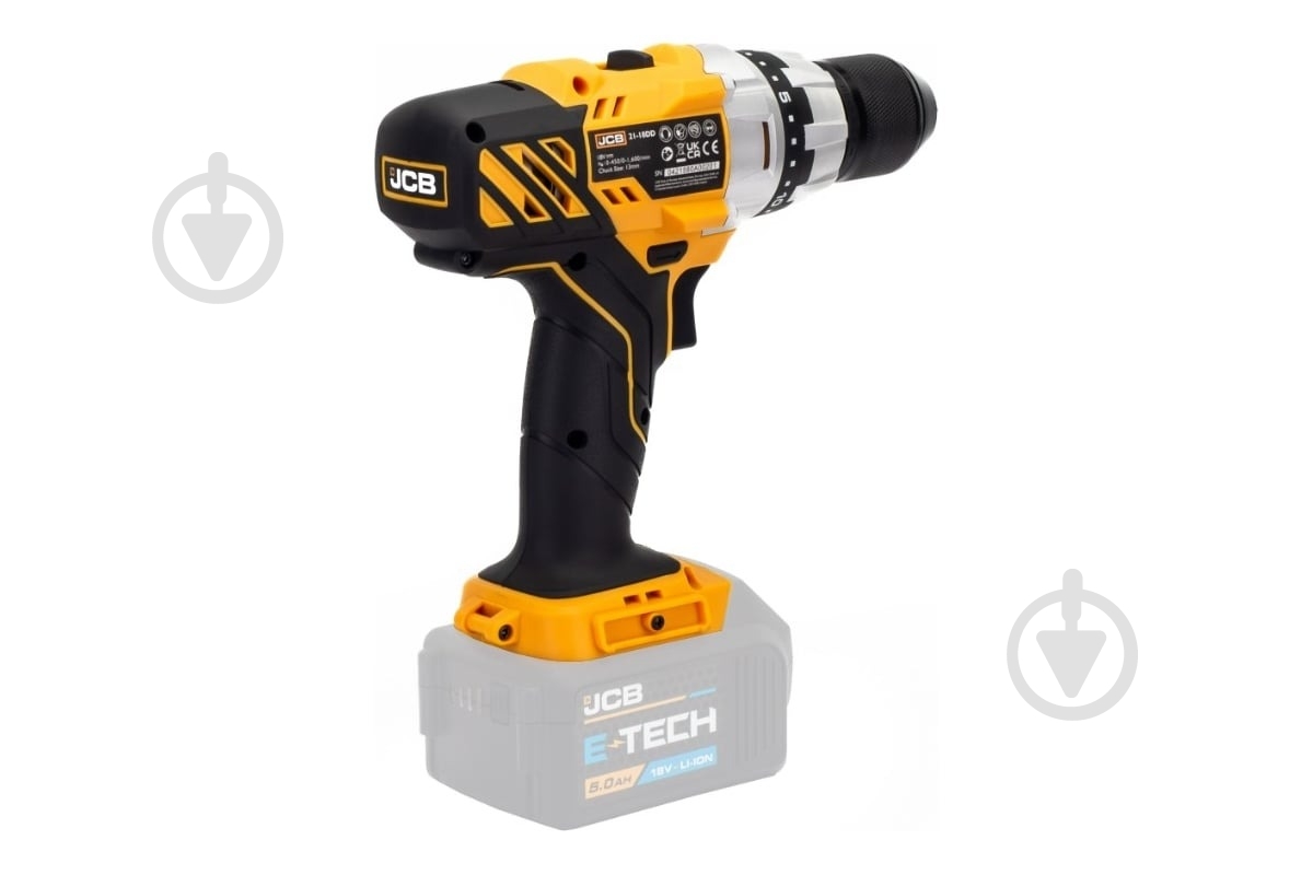 Шуруповерт ударный аккумуляторный JCB JCB-18DD-B-E - фото 3