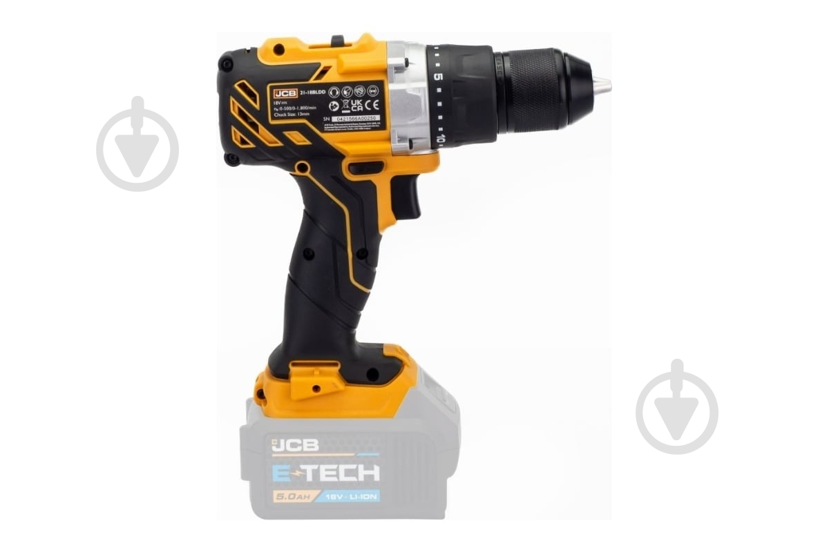 Шуруповерт ударный аккумуляторный JCB JCB-18DD-B-E - фото 2