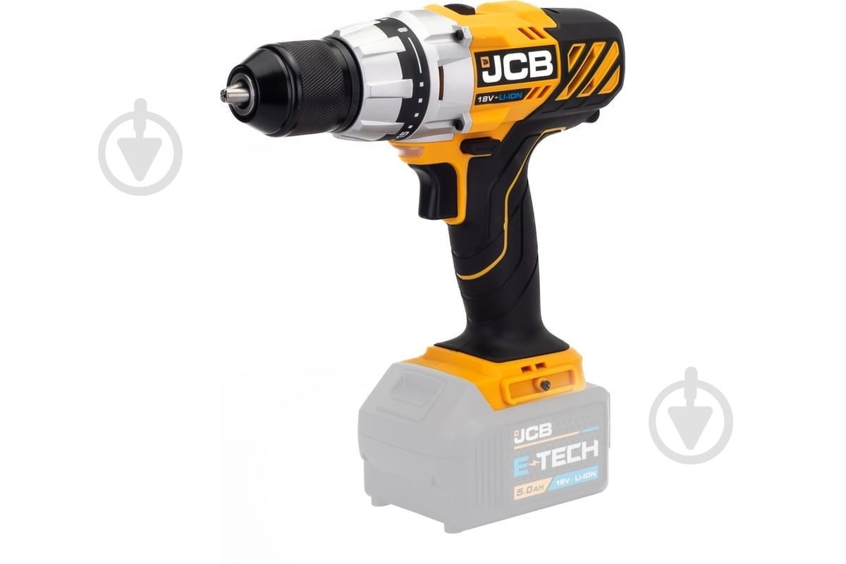 Шуруповерт ударний акумуляторний JCB JCB-18BLDD-B-E - фото 1