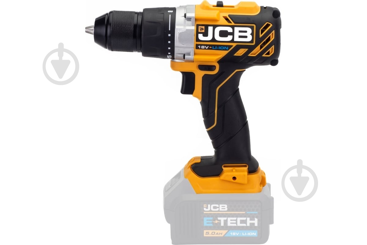Шуруповерт ударний акумуляторний JCB JCB-18BLDD-B-E - фото 2