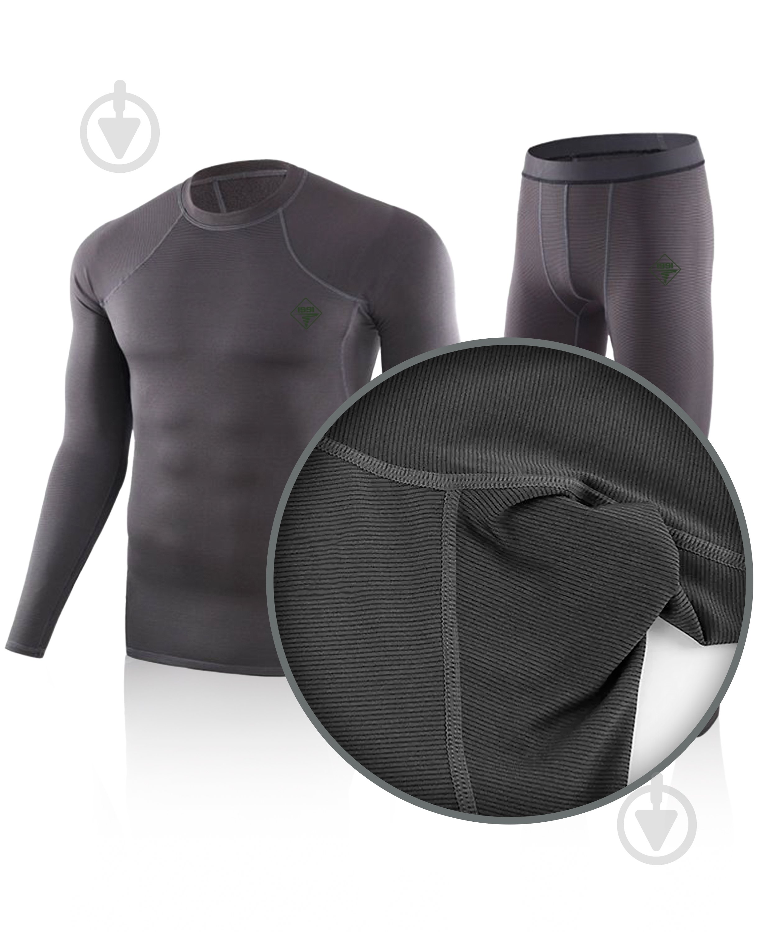 Термобілизна 1991 ТМ “Thermo Shield” на флісі 34123-JA-09-2-G-2XL р.2XL сірий - фото 5