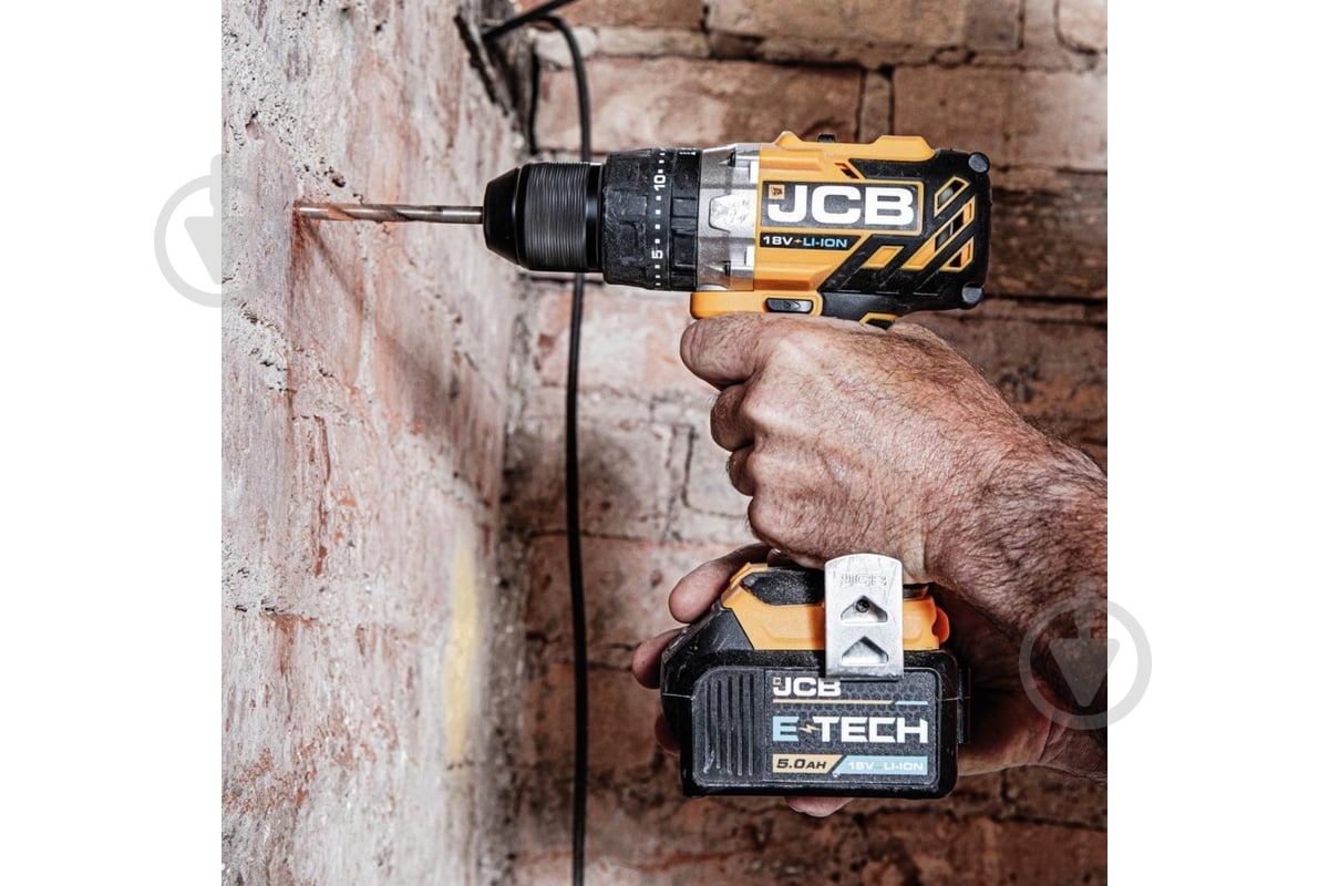 Шуруповерт ударный аккумуляторный JCB JCB-18BLCD-B-E - фото 10