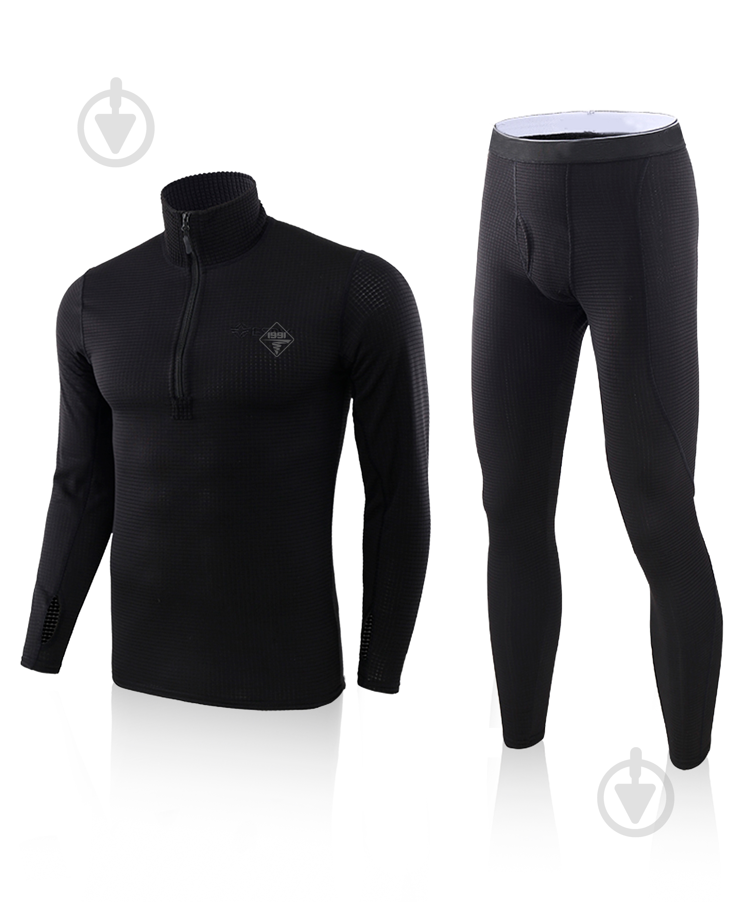 Термобелье 1991 ТМ Зимняя на флисе 34123-JA-09-1-B-M р.М black - фото 1 Термобелье 1991 ТМ Зимняя на флисе 34123-JA-09-1-B-M р.М black - фото 1