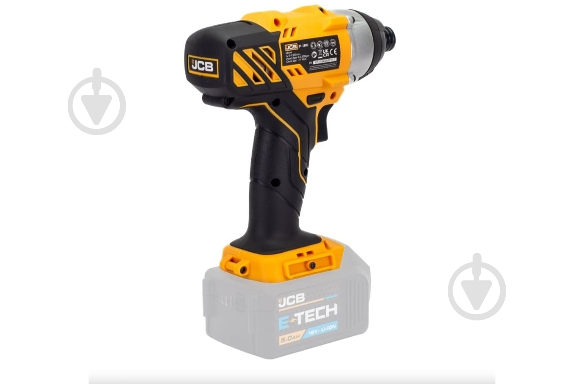 Шуруповерт ударный аккумуляторный JCB JCB-18ID-B-E - фото 4