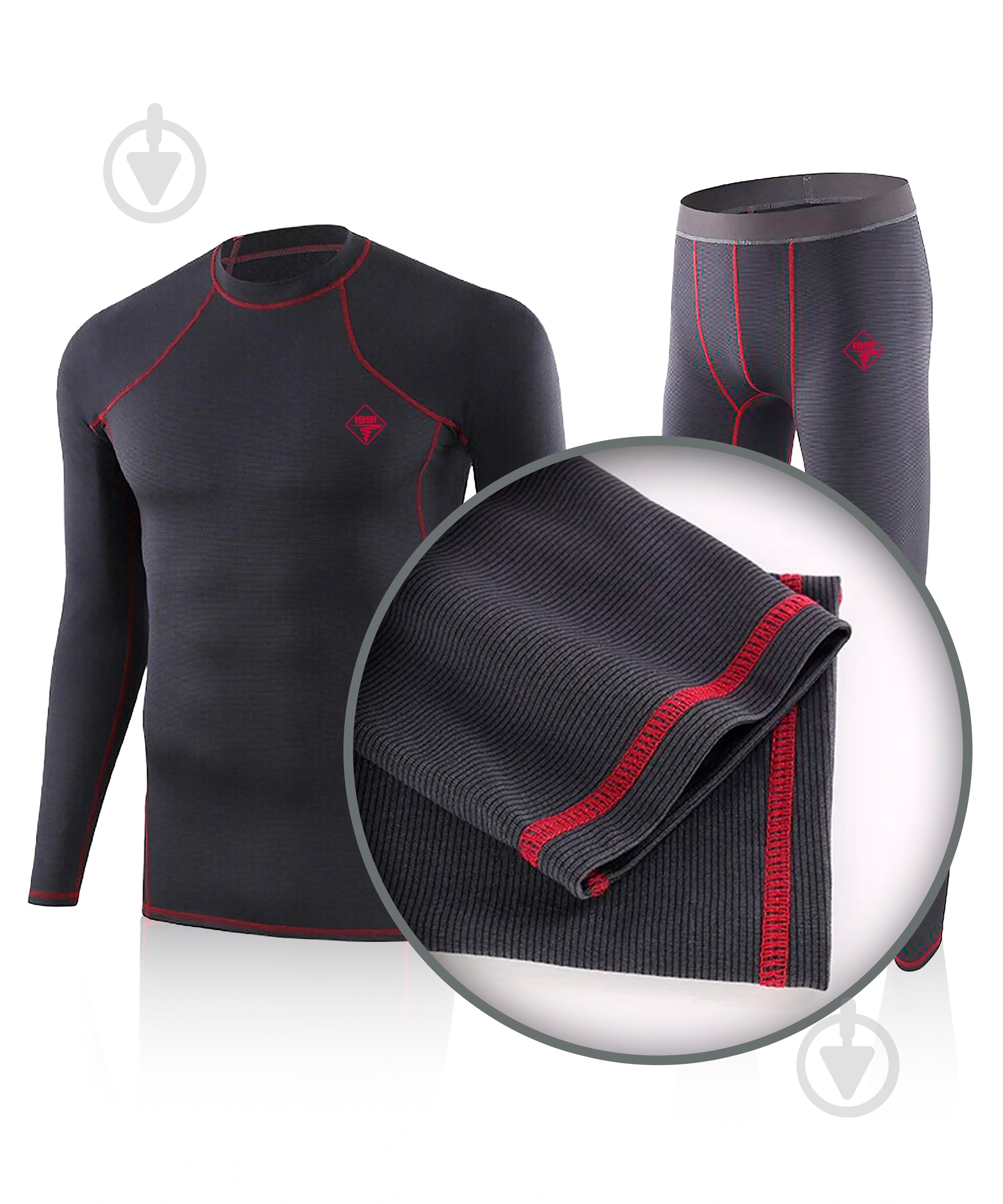 Термобілизна 1991 ТМ “Thermo Shield” на флісі 34123-JA-09-2-B-XL р.XL black - фото 4