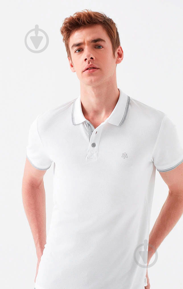 Футболка Mavi POLO TEE 064164-27879 р.2XL белый - фото 3