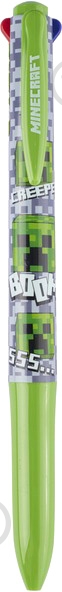Ручка шариковая YES Minecraft 0,7 мм 4 цвета (412266) - фото 1 Ручка шариковая YES Minecraft 0,7 мм 4 цвета (412266) - фото 1