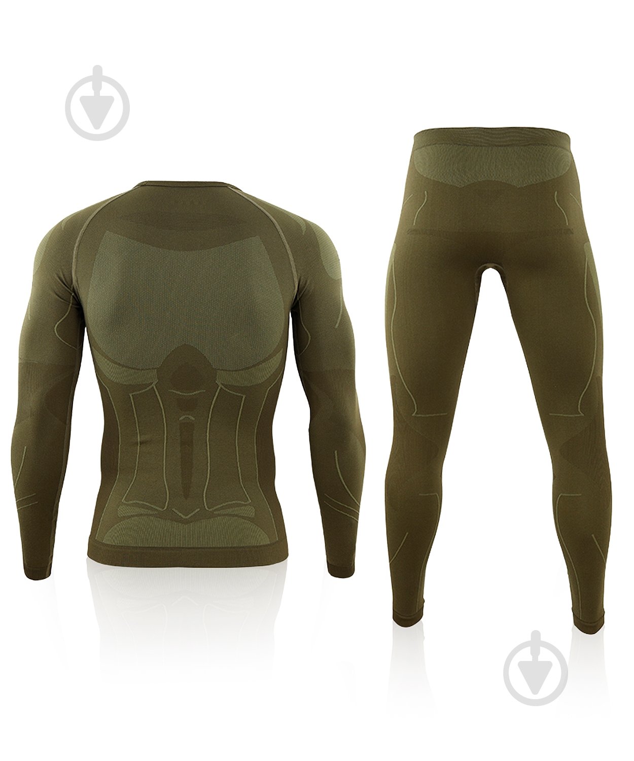 Термобілизна 1991 ТМ безшовна, комплект, 34123-JA-09-3-G-L р.L зелений - фото 2 Термобілизна 1991 ТМ безшовна, комплект, 34123-JA-09-3-G-L р.L зелений - фото 2