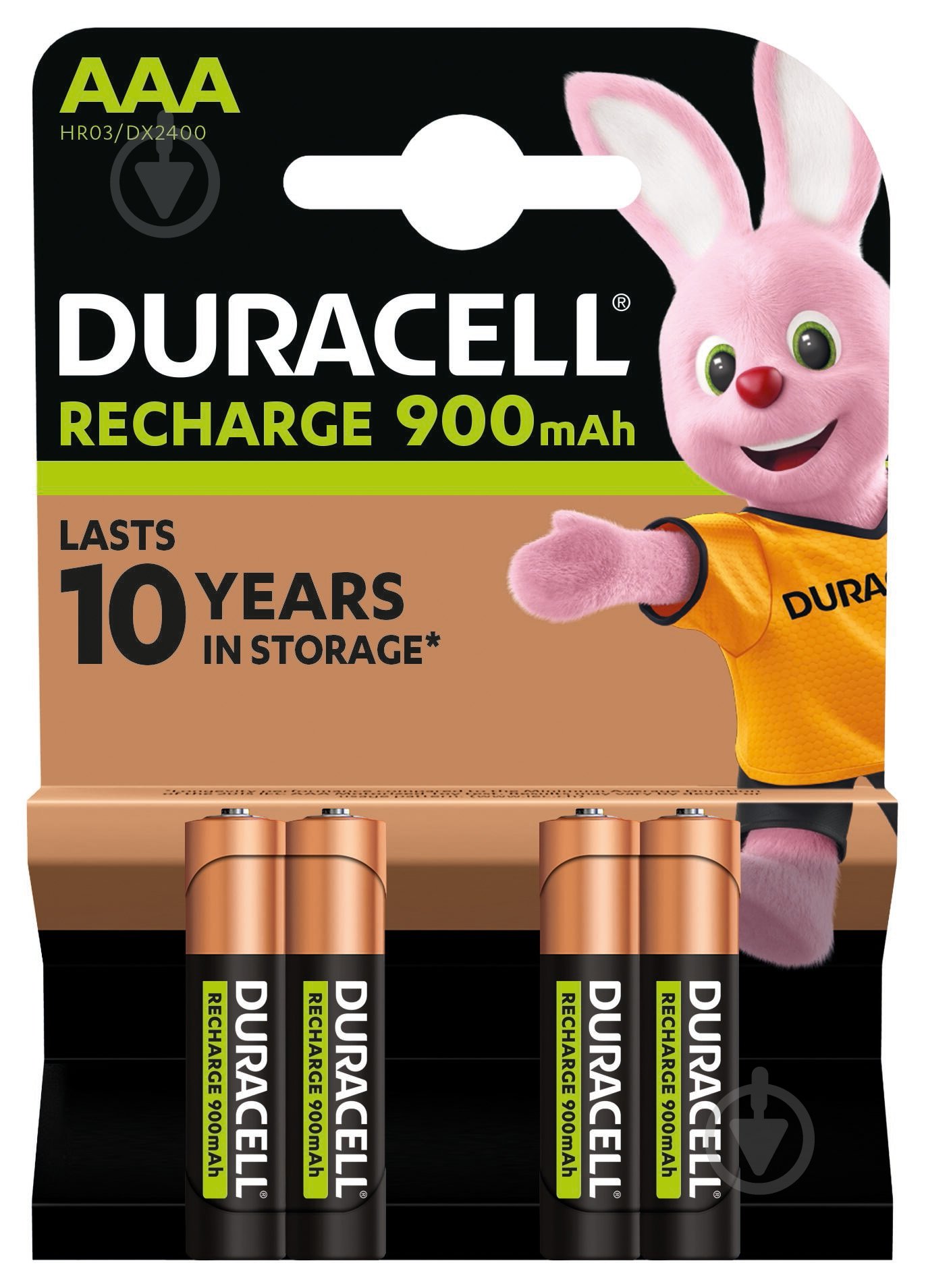 Акумулятори Duracell 900 mAh AAA (мізинчикові) 4 шт. - фото 2