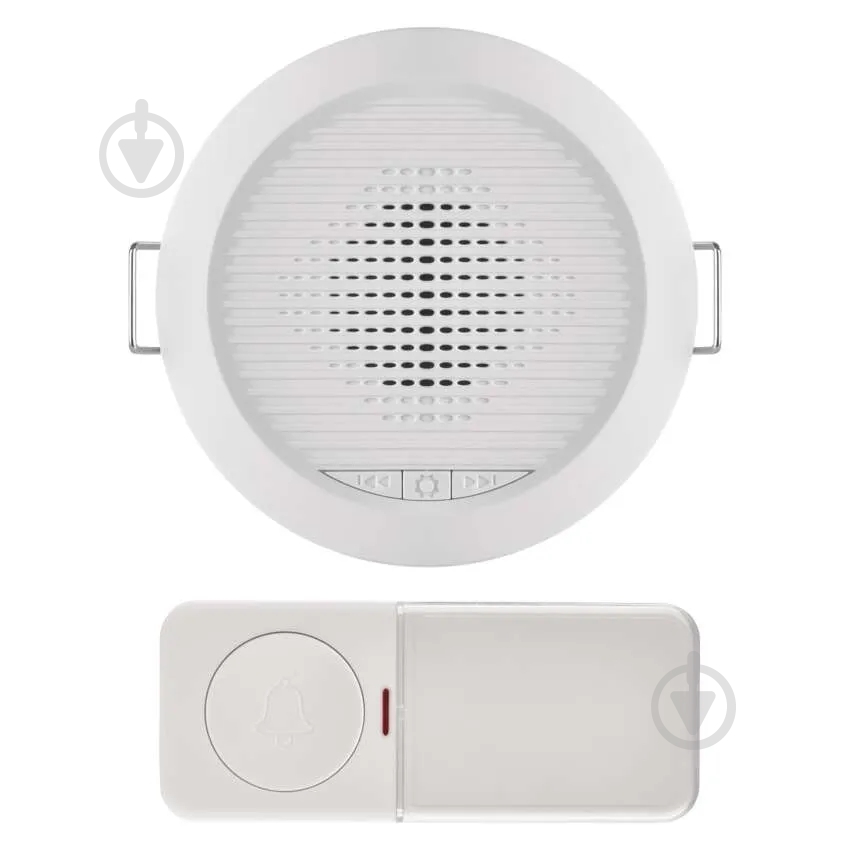 Дзвінок дверний Emos дротовий/бездротовий білий P57103 - фото 2