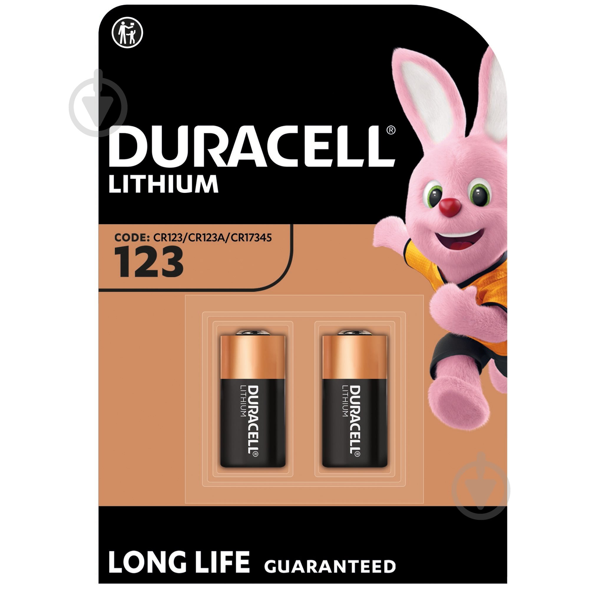 Батарейка Duracell літієва Ultra High Power CR123 2 шт. - фото 1