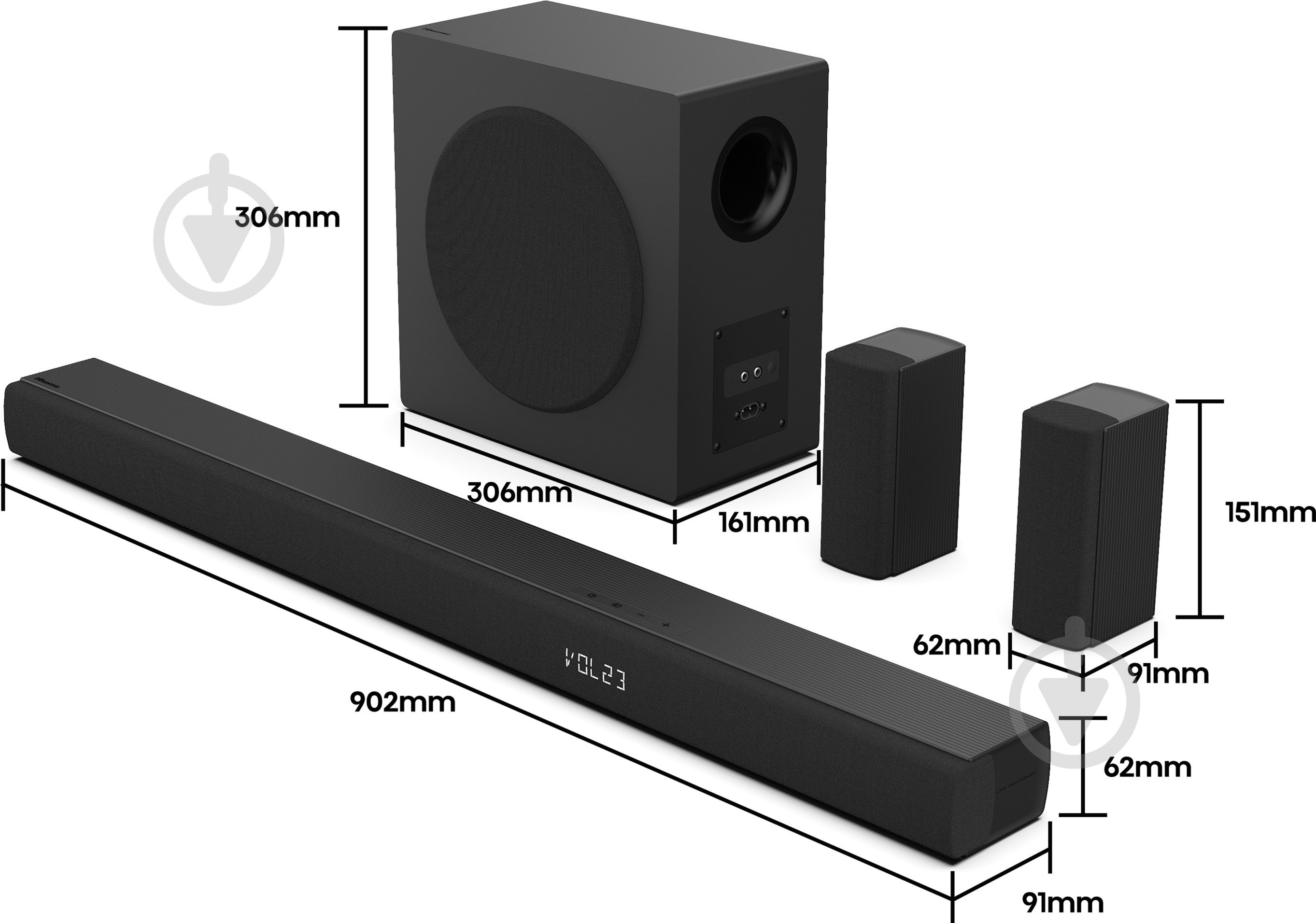 Саундбар Hisense HS5100 - фото 9
