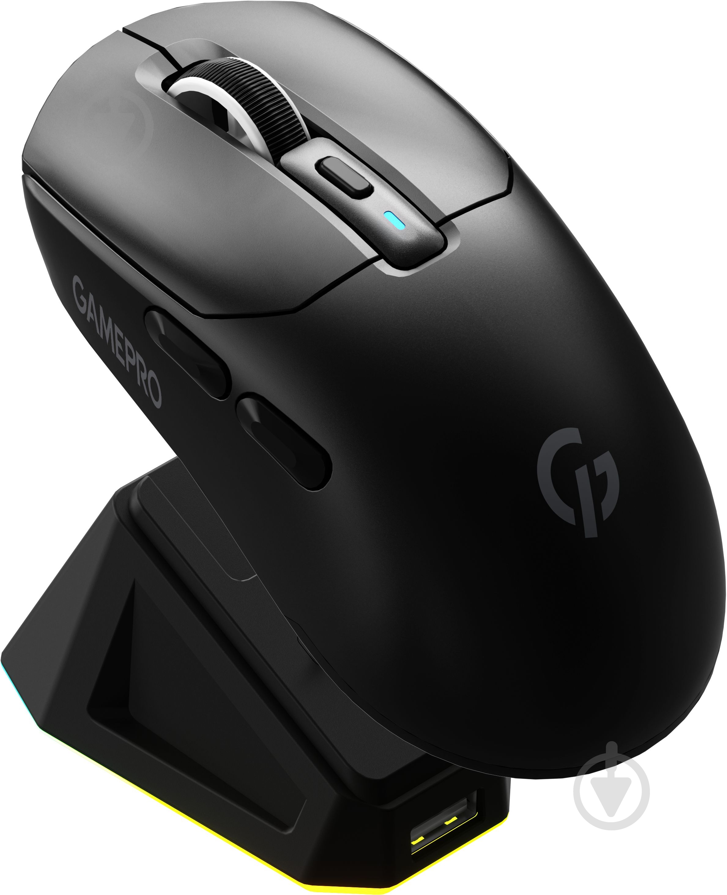 Мишка бездротова GamePro Genesis Airmaster black (GM167B) - фото 1 Мишка бездротова GamePro Genesis Airmaster black (GM167B) - фото 1