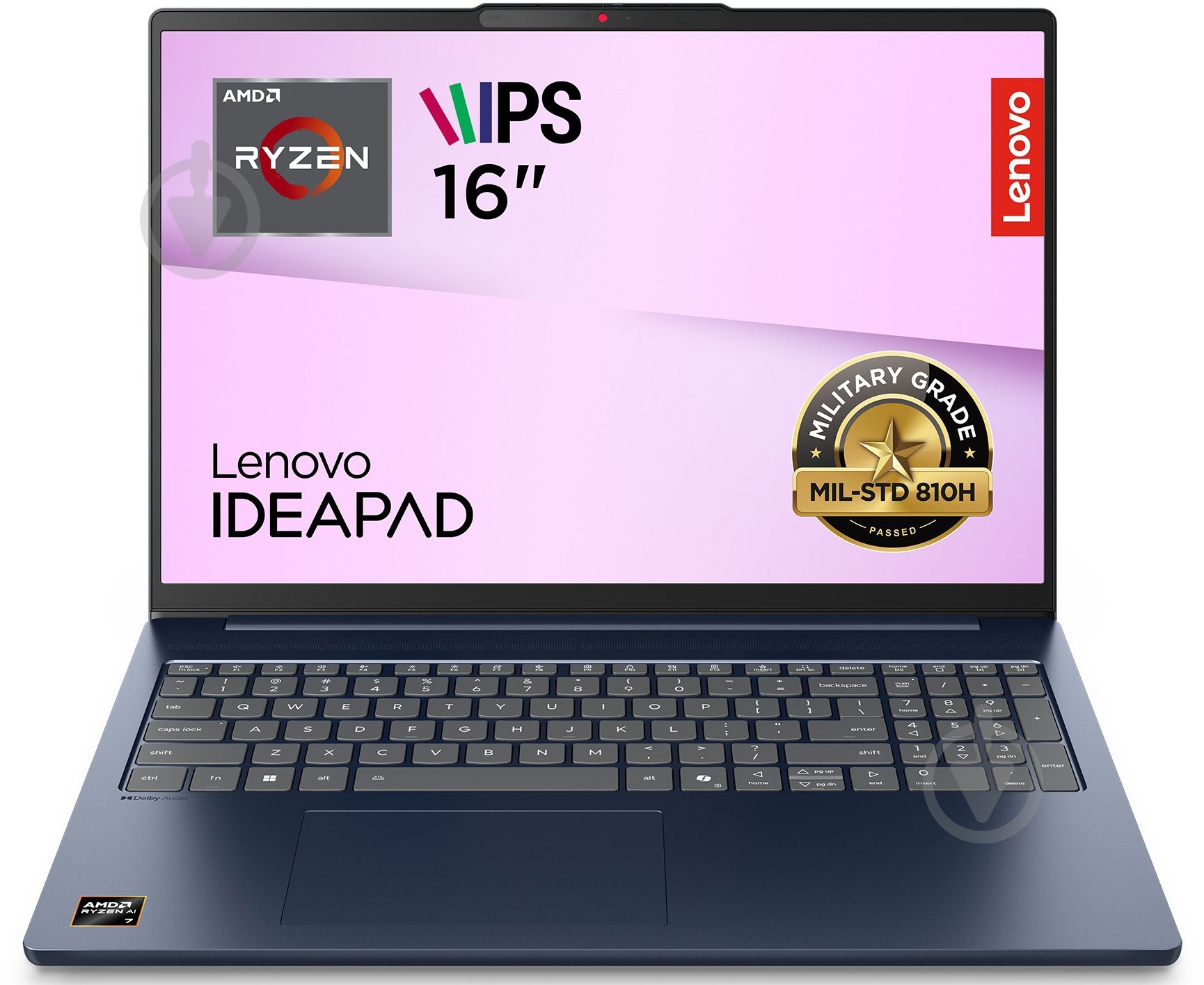 Ноутбук Lenovo ideapad Slim 5 16ARP10 16" (83HU002YRA) cosmic blue - фото 1