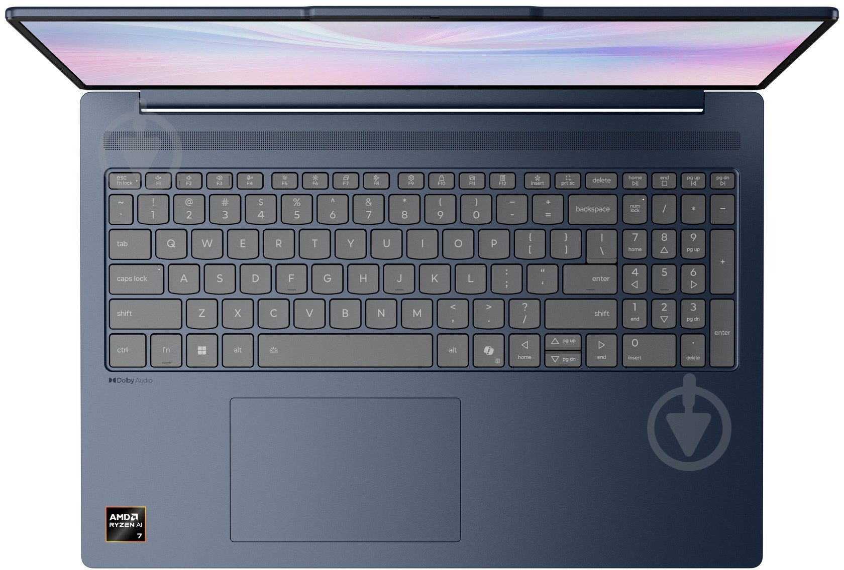 Ноутбук Lenovo ideapad Slim 5 16ARP10 16" (83HU002YRA) cosmic blue - фото 7