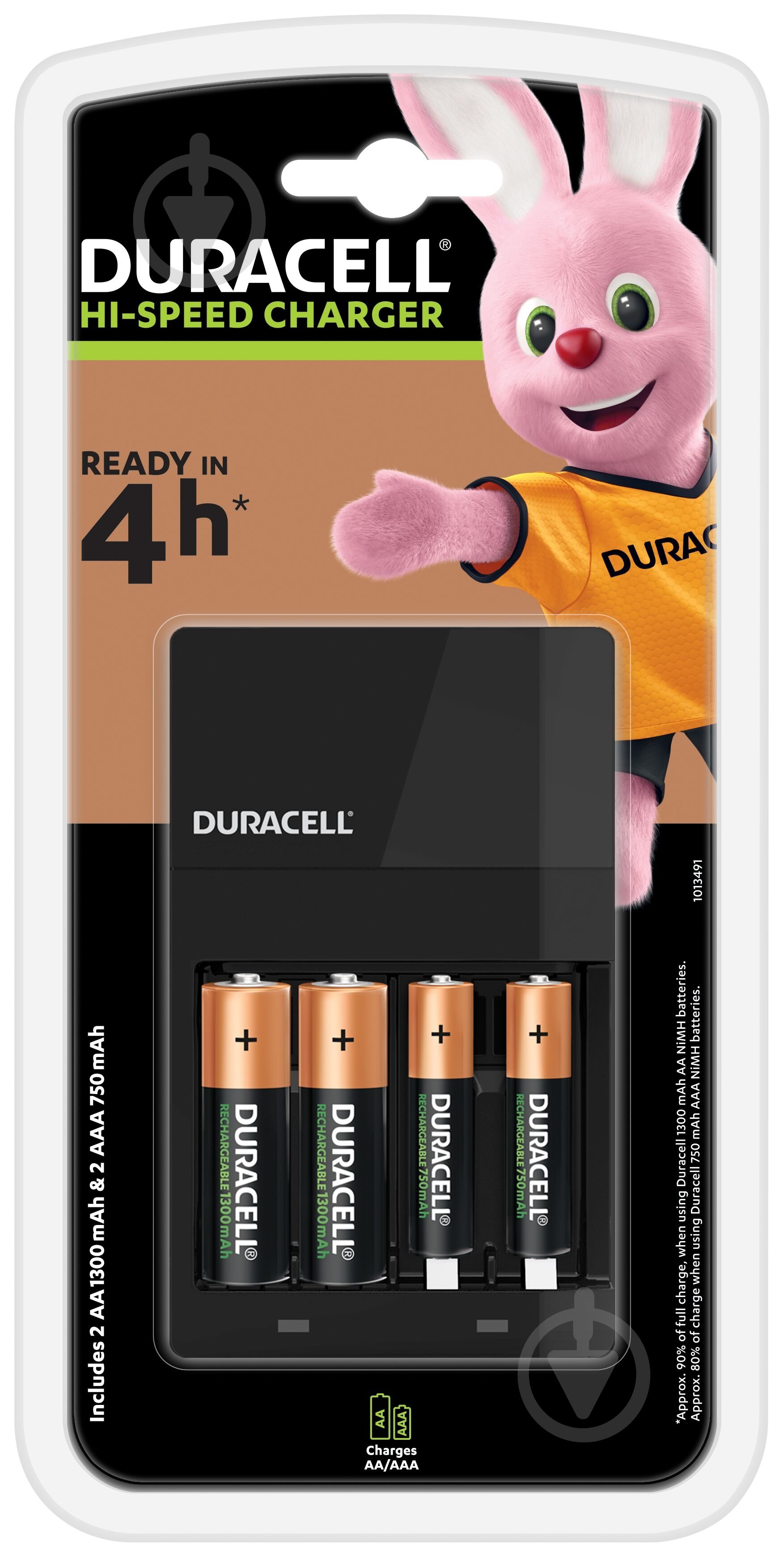 Зарядний пристрій Duracell 4 години 5007497 - фото 2