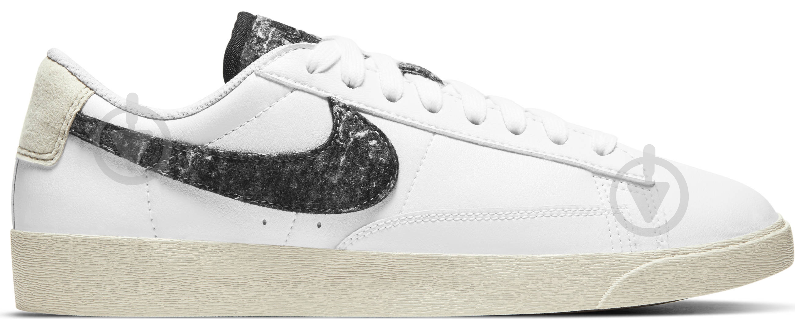 Кроссовки женские демисезонные Nike Blazer Low SE DA4934-100 р.38 белые - фото 3