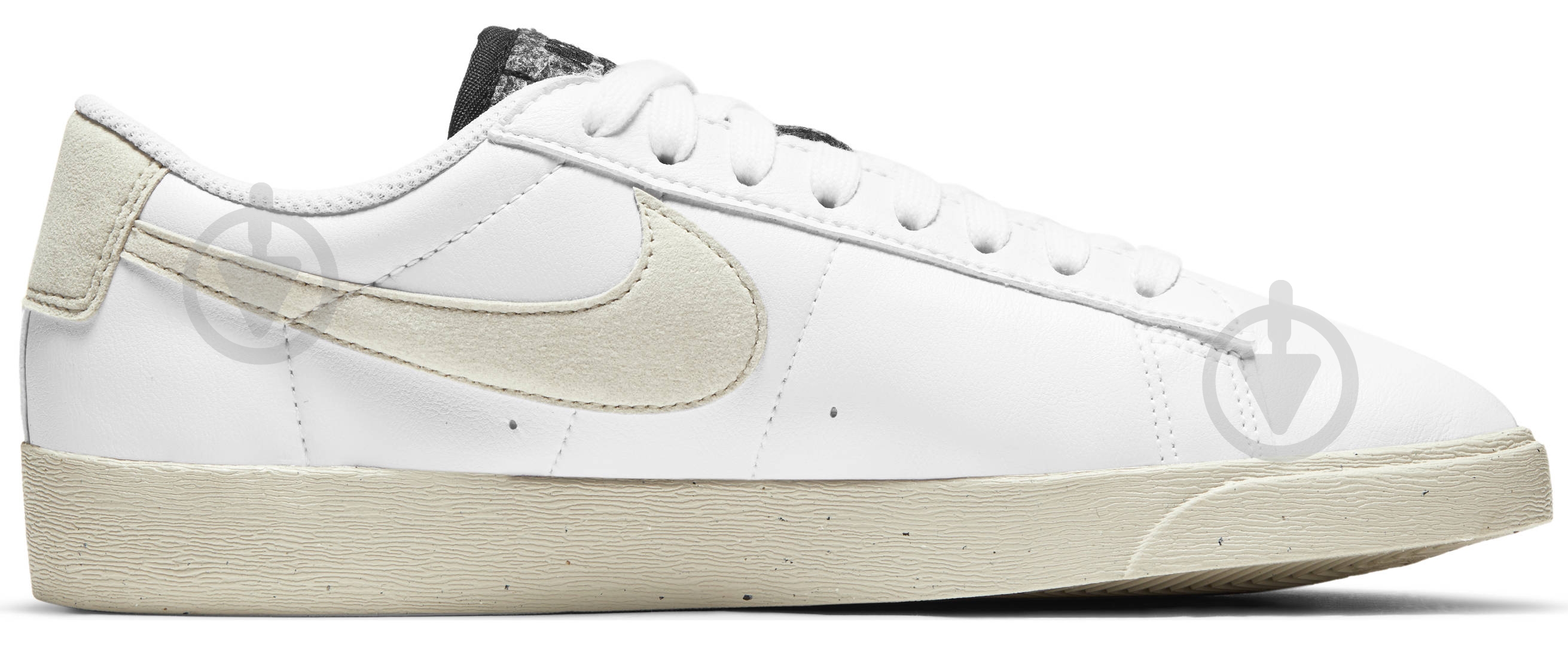 Кроссовки женские демисезонные Nike Blazer Low SE DA4934-100 р.38 белые - фото 4