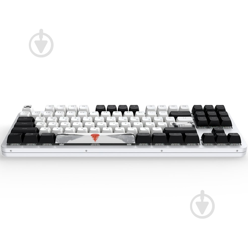Клавіатура ігрова Dark Project ALU87 Fuji II Mechanical (DPKB_FUJI_87_ANSI) white/black - фото 2 Клавіатура ігрова Dark Project ALU87 Fuji II Mechanical (DPKB_FUJI_87_ANSI) white/black - фото 2