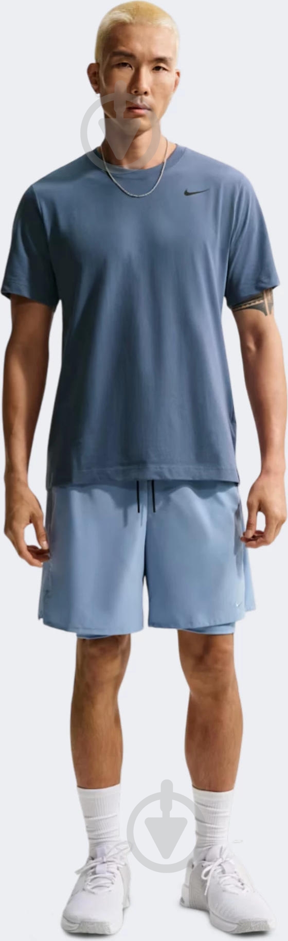 Футболка Nike Dri-FIT AR6029-493 р.L синий - фото 2