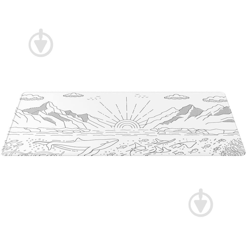 Коврик для мышки Dark Project Terra Nostra XL белый (DPMP_NOSTRA_WHITE_XL) - фото 3