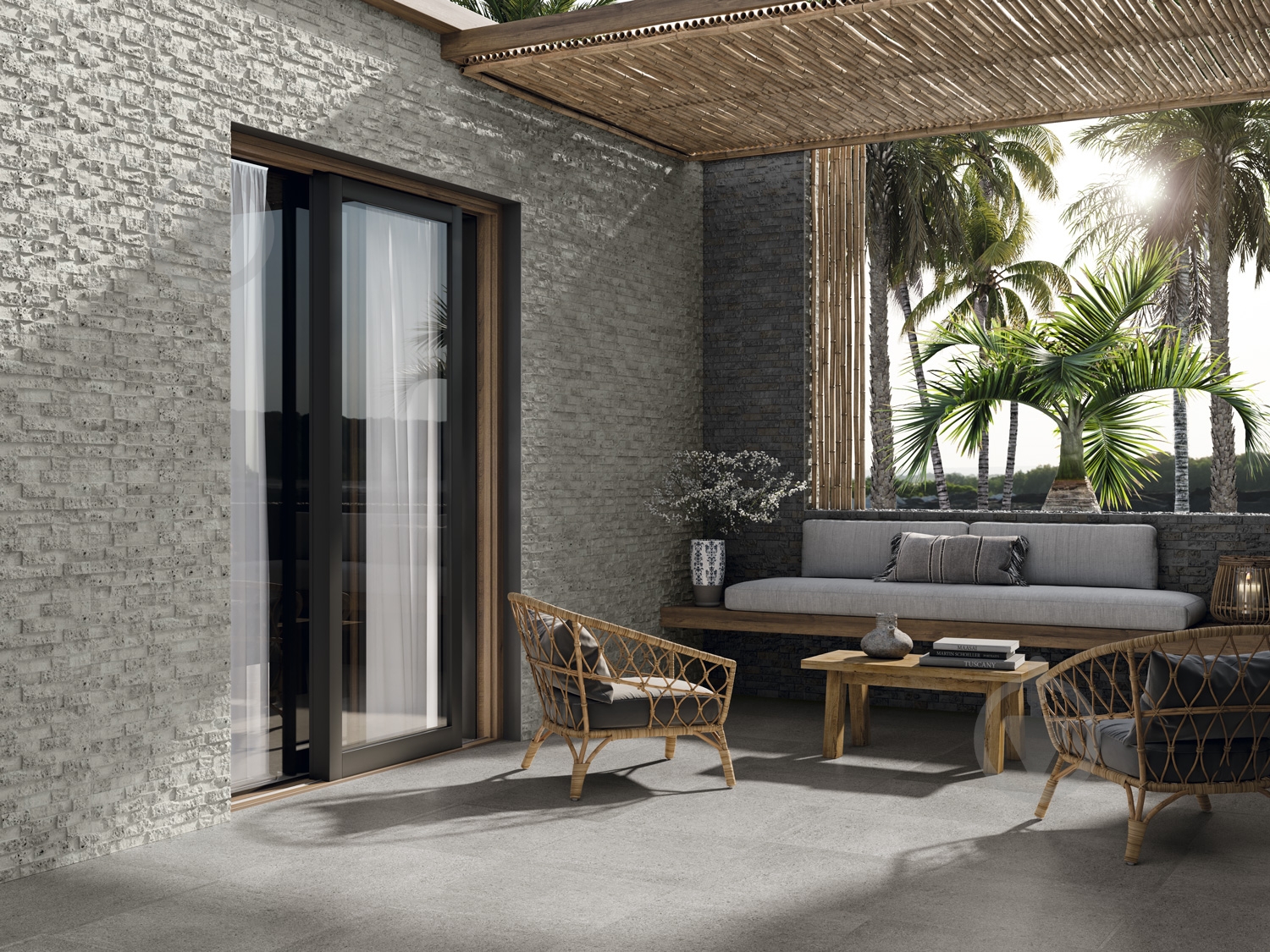 Плитка El Molino Irazu Antracite 20x60 - фото 3