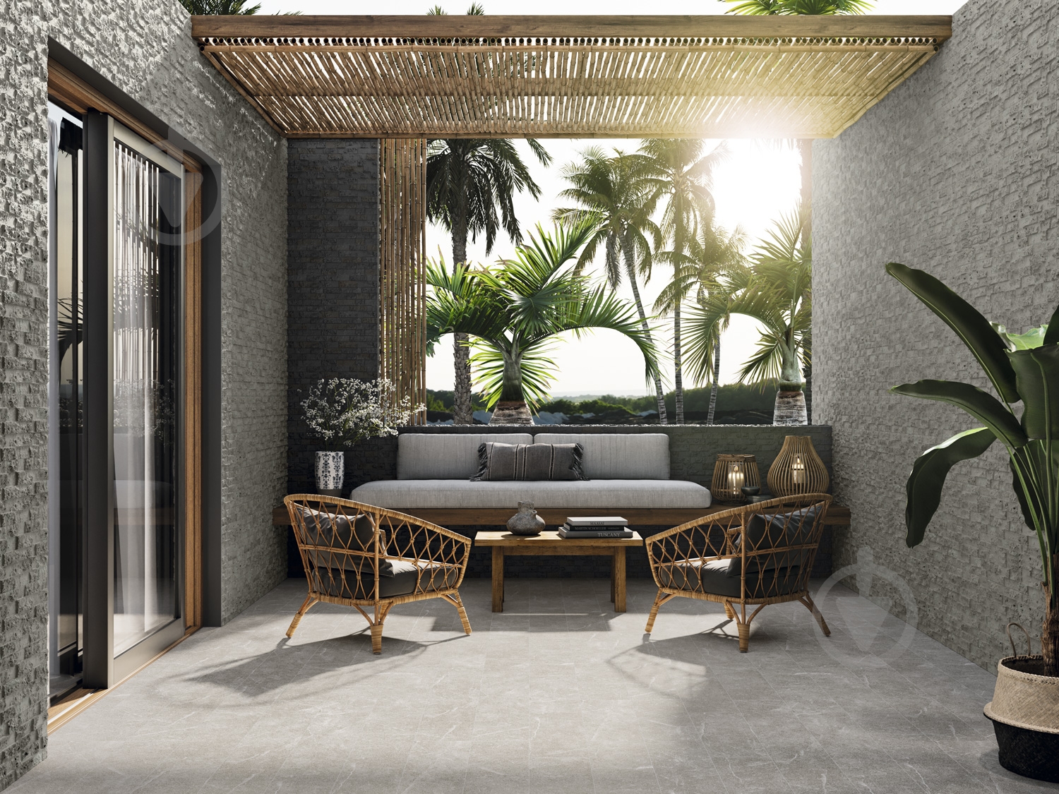 Плитка El Molino Irazu Antracite 20x60 - фото 2