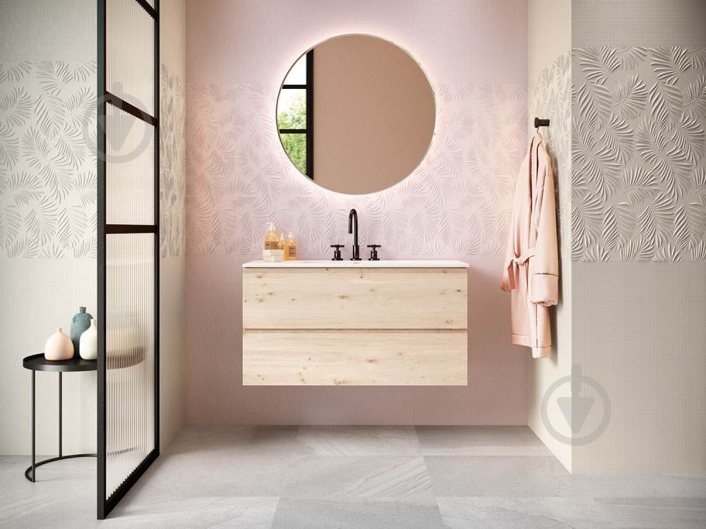 Плитка El Molino SOFTEN PINK RECT 44,5X44,5 - фото 2