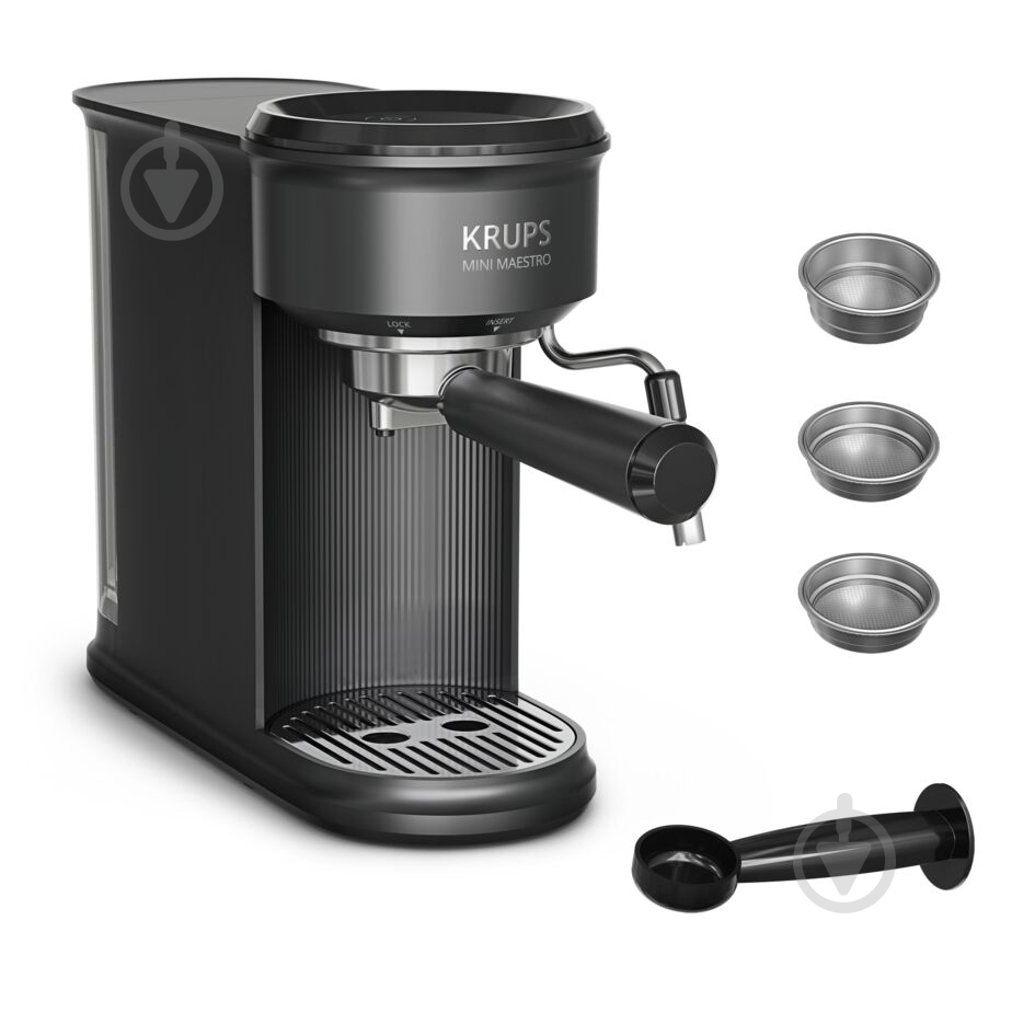 Кофеварка рожковая Krups Mini Maestro XP3508E0 - фото 10