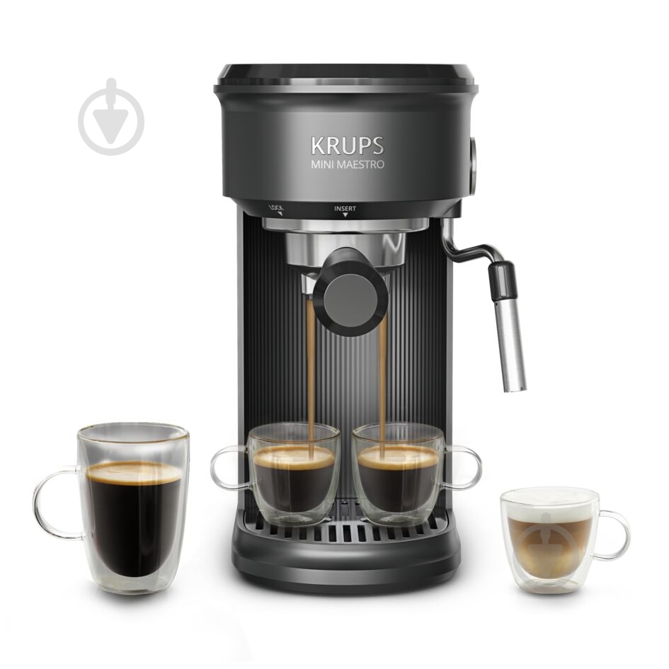 Кофеварка рожковая Krups Mini Maestro XP3508E0 - фото 11