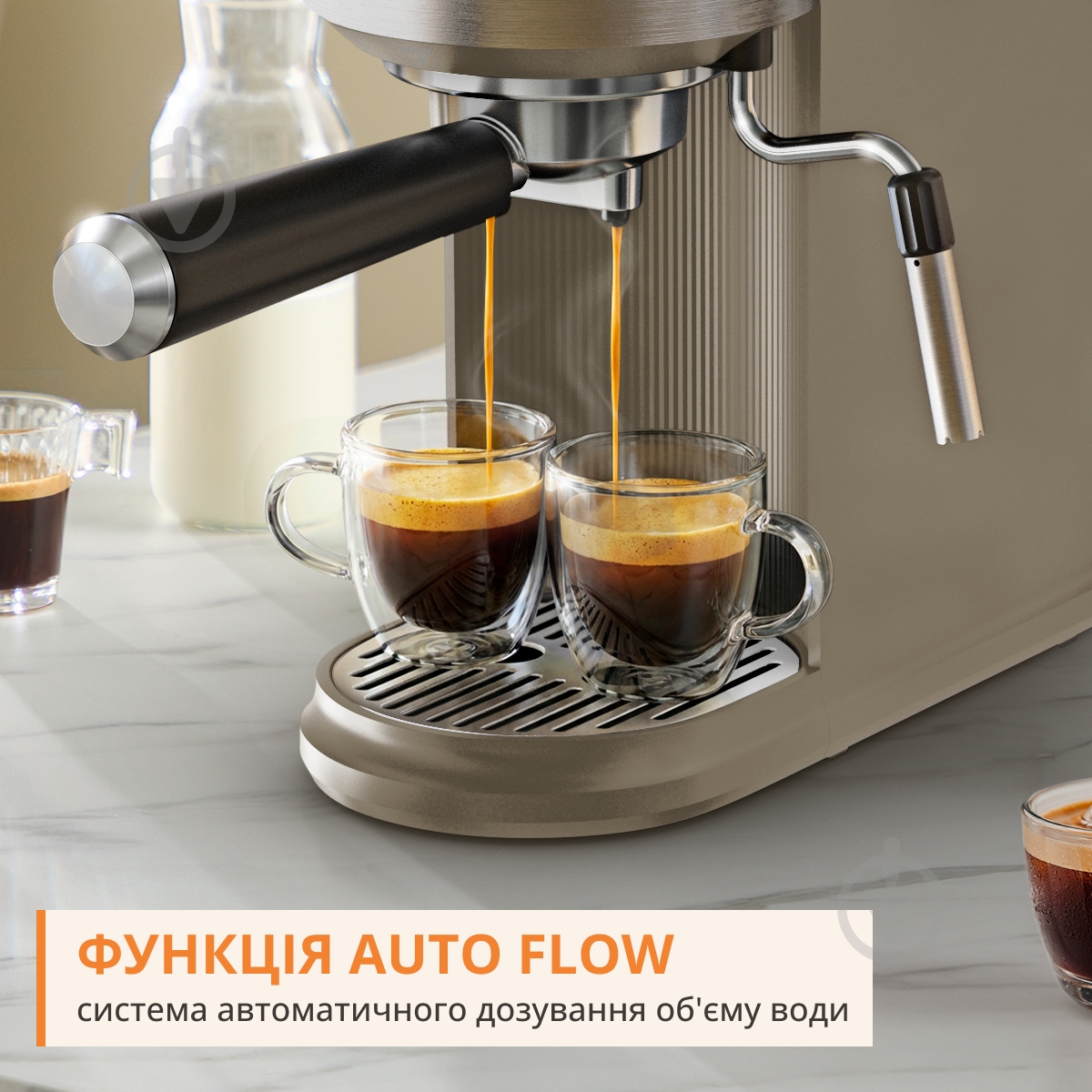 Кофеварка рожковая Krups Mini Maestro XP350AE0 - фото 4