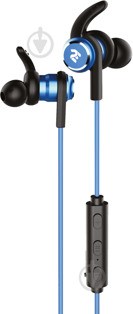 Наушники 2E S9 WiSport blue (2E-IES9WBL) - фото 1 Наушники 2E S9 WiSport blue (2E-IES9WBL) - фото 1
