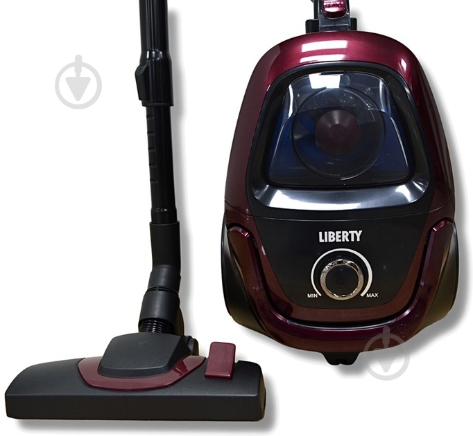 Пылесос Liberty VCC-1625 black/red - фото 5