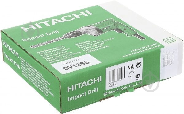 Дрель ударная Hitachi DV13VSS - фото 3