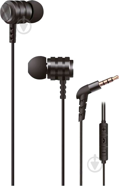 Наушники 2E 2E-IEX1BK black - фото 1